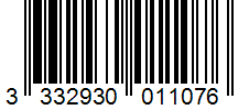 Barcode 3332930011076