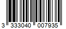 Barcode 3333040007935