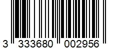 Barcode 3333680002956
