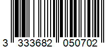Barcode 3333682050702