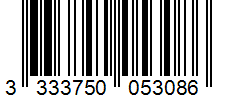 Barcode 3333750053086