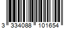 Barcode 3334088101654