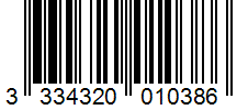 Barcode 3334320010386