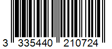 Barcode 3335440210724