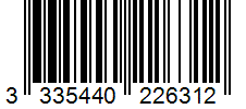 Barcode 3335440226312