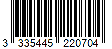Barcode 3335445220704