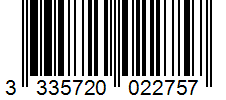 Barcode 3335720022757