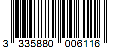 Barcode 3335880006116