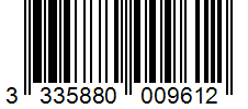Barcode 3335880009612