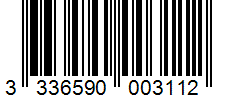 Barcode 3336590003112