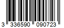 Barcode 3336590090723