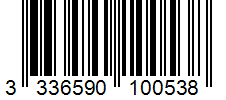 Barcode 3336590100538