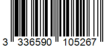 Barcode 3336590105267