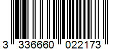 Barcode 3336660022173