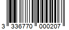 Barcode 3336770000207