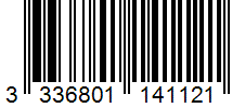 Barcode 3336801141121