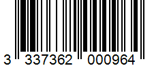Barcode 3337362000964