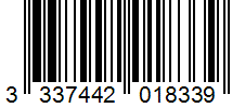 Barcode 3337442018339