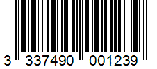Barcode 3337490001239