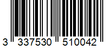 Barcode 3337530510042