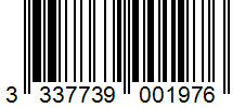 Barcode 3337739001976