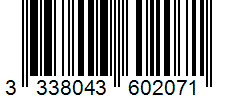 Barcode 3338043602071