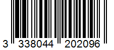 Barcode 3338044202096