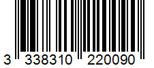 Barcode 3338310220090