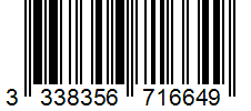 Barcode 3338356716649