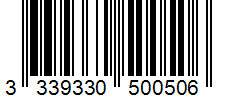Barcode 3339330500506