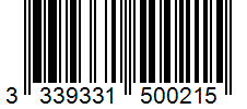 Barcode 3339331500215