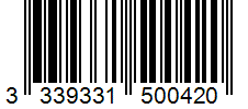 Barcode 3339331500420