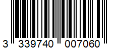 Barcode 3339740007060
