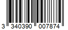 Barcode 3340390007874