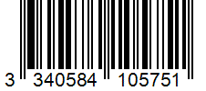Barcode 3340584105751
