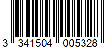 Barcode 3341504005328