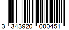 Barcode 3343920000451