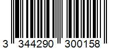 Barcode 3344290300158