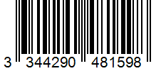 Barcode 3344290481598