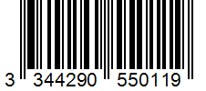 Barcode 3344290550119