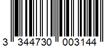 Barcode 3344730003144
