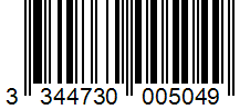 Barcode 3344730005049
