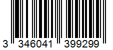 Barcode 3346041399299