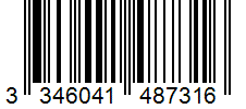 Barcode 3346041487316