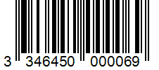 Barcode 3346450000069