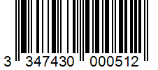 Barcode 3347430000512