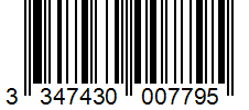 Barcode 3347430007795