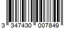 Barcode 3347430007849