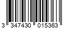 Barcode 3347430015363
