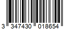Barcode 3347430018654